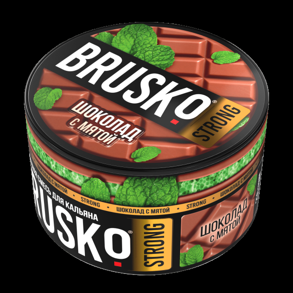 Смесь Brusko Strong шоколад с мятой  250 гр в Уфе