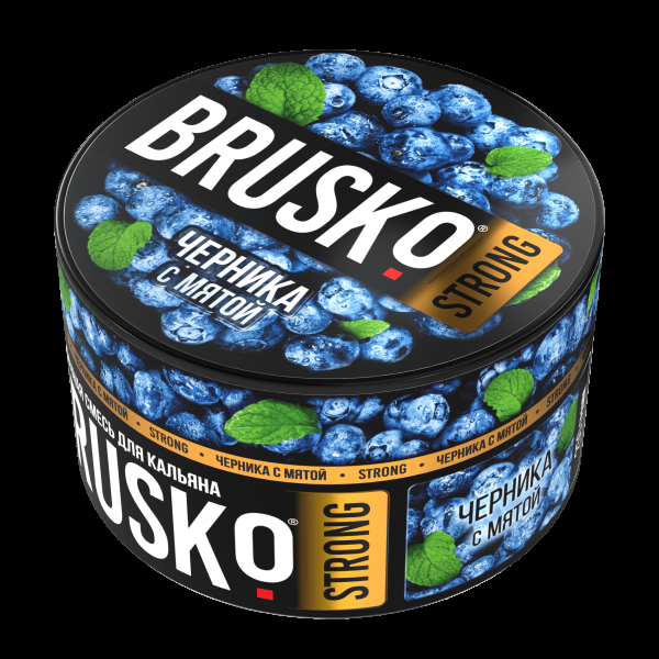 Смесь Brusko Strong черника с мятой  250 гр в Уфе