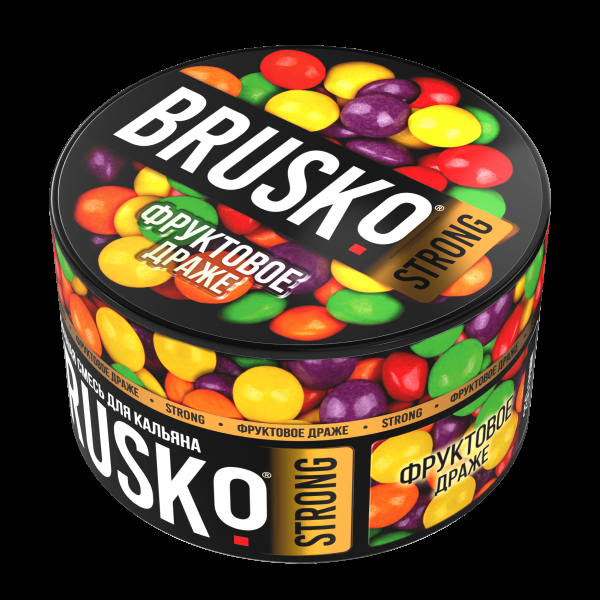 Смесь Brusko Strong фруктовое драже  250 гр в Уфе