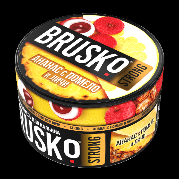 Смесь Brusko Strong ананас с помело и личи  250 гр в Уфе