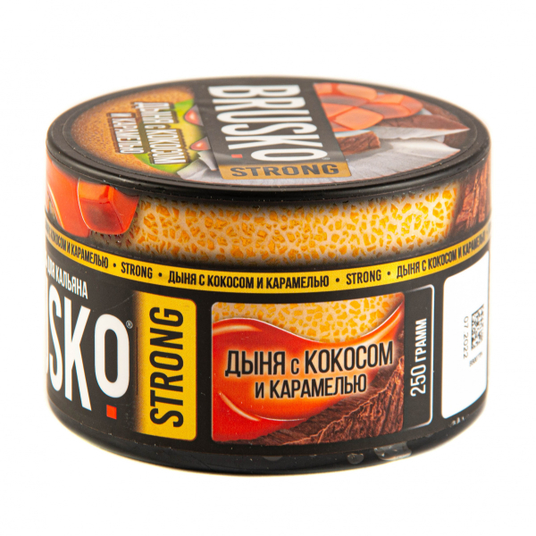 Смесь Brusko Strong дыня с кокосом и карамелью  250 гр в Уфе
