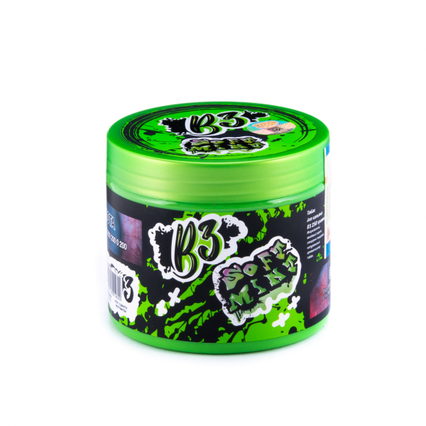 Табак B3 Soft Mint  250 грамм в Уфе