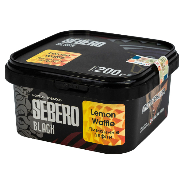 Табак Sebero Black Lemon Waffle  200 грамм в Уфе