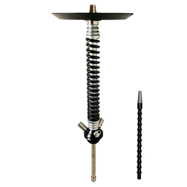 Кальян Mamay Custom V3 №12 Coilovers Хром-Черный  в Уфе