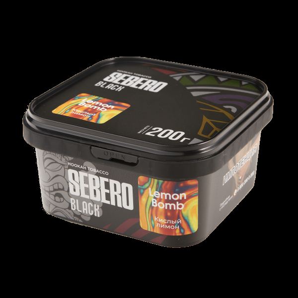 Табак Sebero Black Lemon Bomb  200 грамм в Уфе