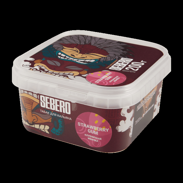 Табак Sebero Strawberry gum  200 грамм в Уфе