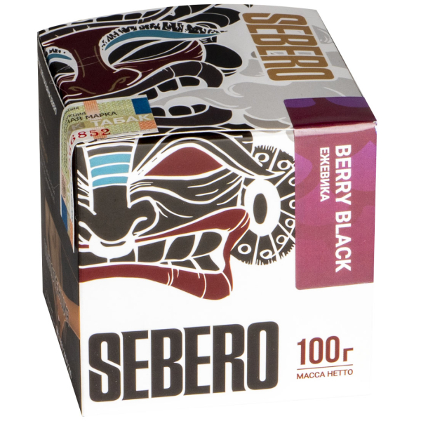 Табак Sebero Berry Black  100 грамм в Уфе