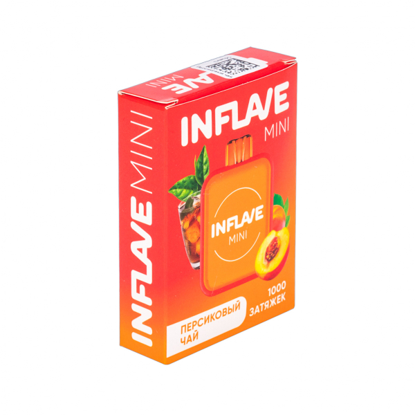 Inflave Mini Персиковый Чай (1000 Затяжек) в Уфе
