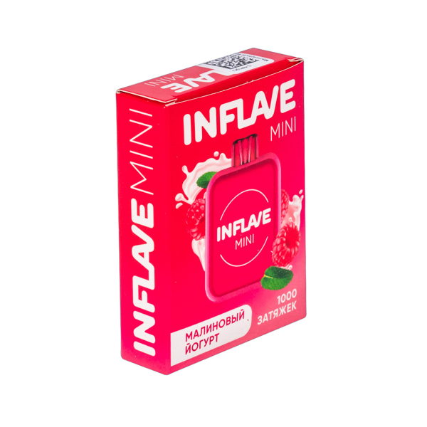 Inflave Mini Малиновый Йогурт (1000 Затяжек) в Уфе