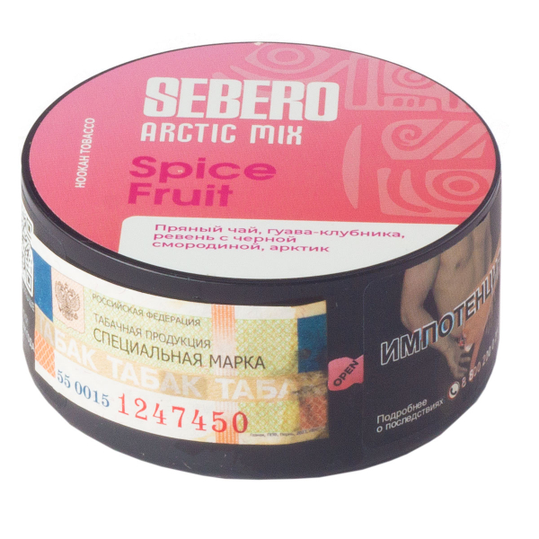 Табак Sebero Arctic Mix Spice Fruit  25 грамм в Уфе