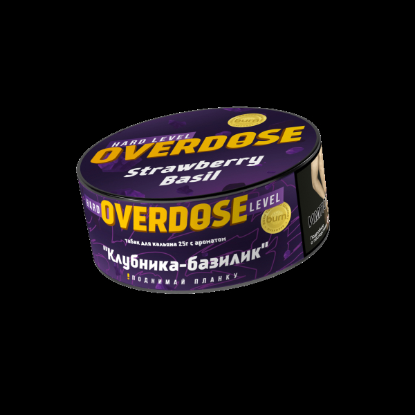 Табак Overdose Strawberry Basil  25 грамм в Уфе