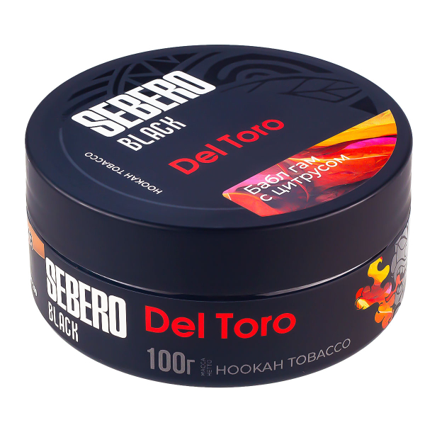 Табак Sebero Black Del Toro  100 грамм в Уфе