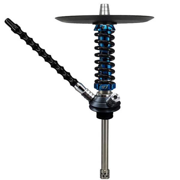 Кальян Mamay Custom Coilovers Micro Синий Сплеш Черный  в Уфе