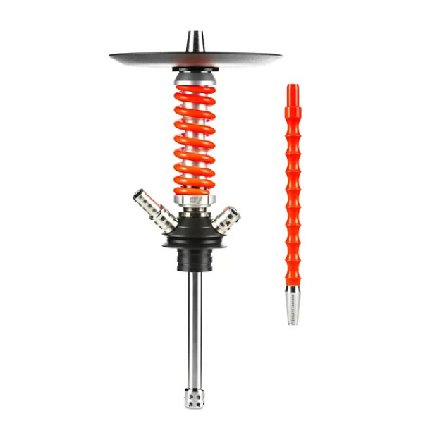 Кальян Mamay Custom Coilovers Micro Хром-Оранжевый  в Уфе