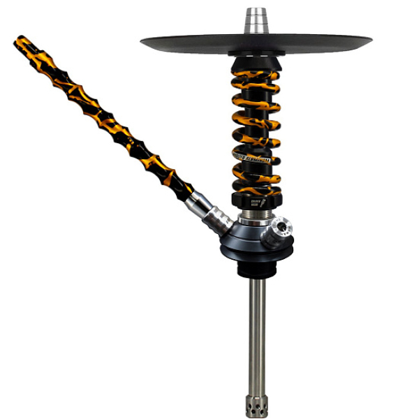 Кальян Mamay Custom Coilovers Micro Черный-Gold Сплеш  в Уфе