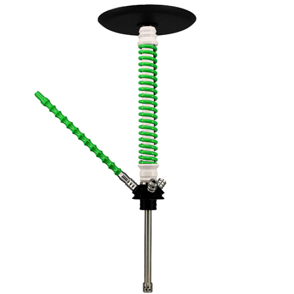 Кальян Mamay Custom V3 №12 Coilovers Белый-Салат  в Уфе