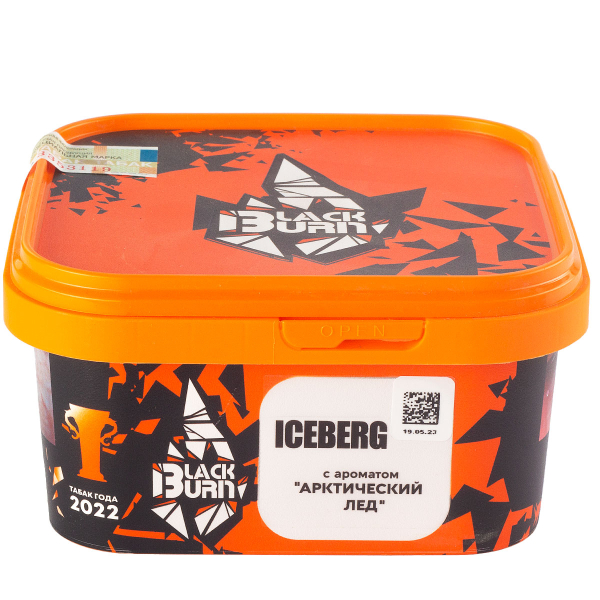 Табак Burn Black Iceberg  200 грамм в Уфе