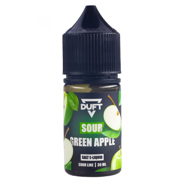Жидкость Duft Sour Line Salt 20 Green Apple 30 Мл в Уфе