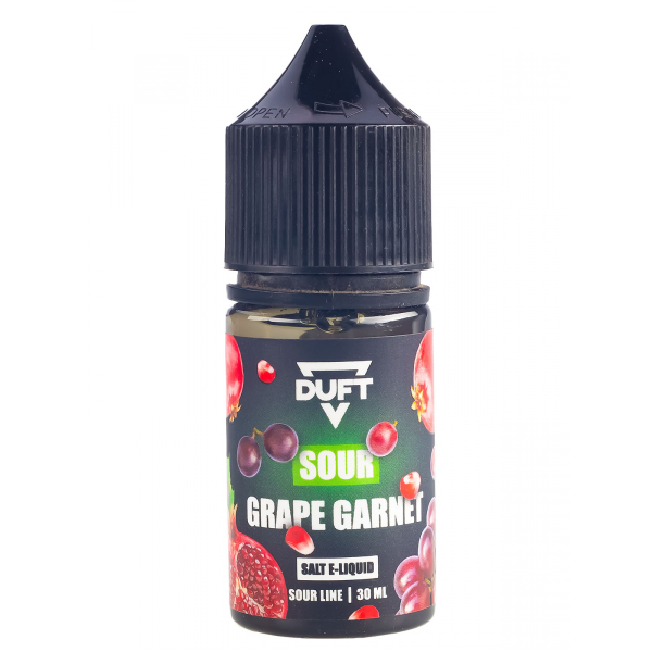 Жидкость Duft Sour Line Salt 20 Grape Garnet 30 Мл в Уфе