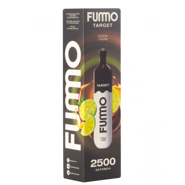 Fummo Target Кола Лайм (2500 Затяжек) в Уфе