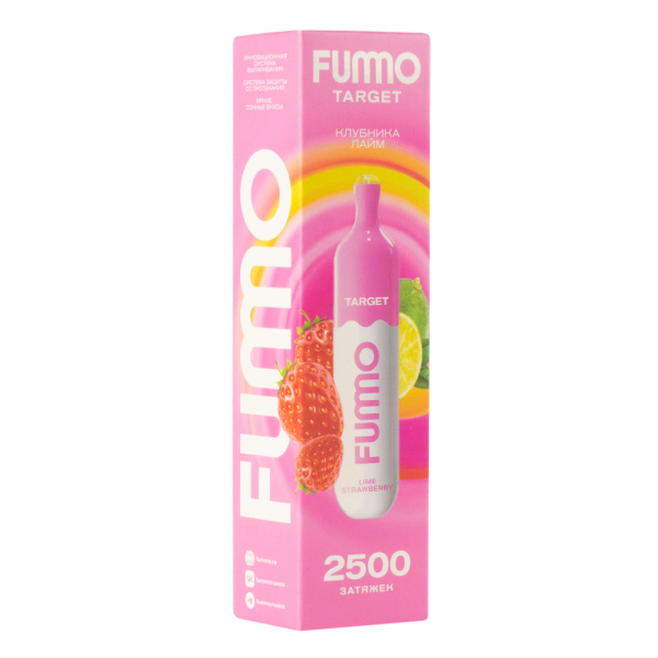 Fummo Target Клубника Лайм (2500 Затяжек) в Уфе