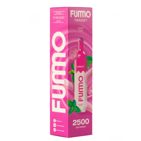 Fummo Target Бабл Гам (2500 Затяжек) в Уфе