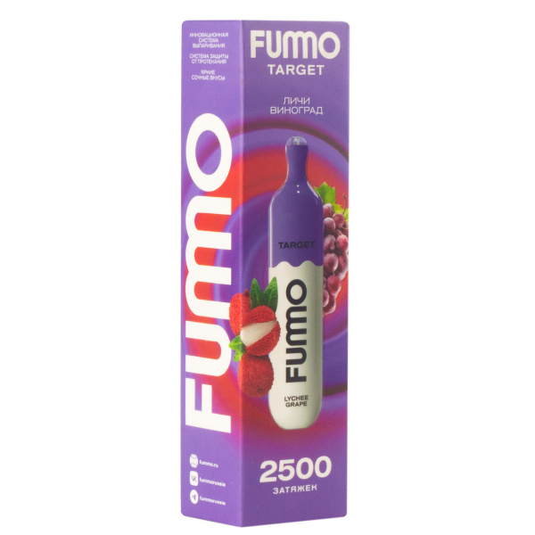 Fummo Target Личи Виноград (2500 Затяжек) в Уфе