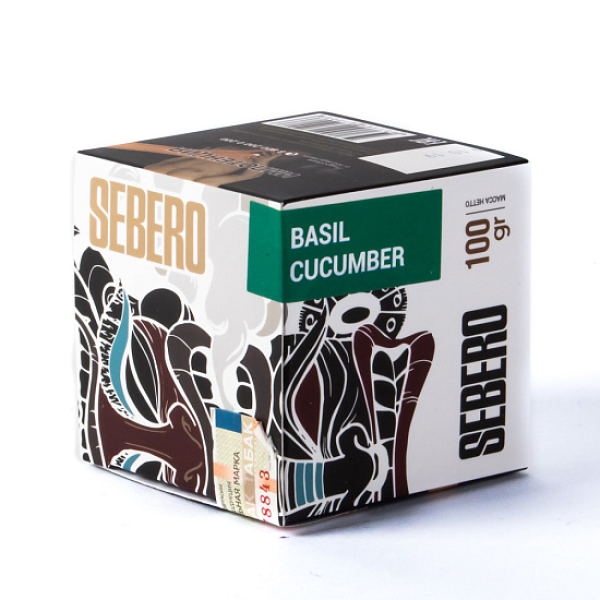 Табак Sebero Basil-Cucumber  100 грамм в Уфе