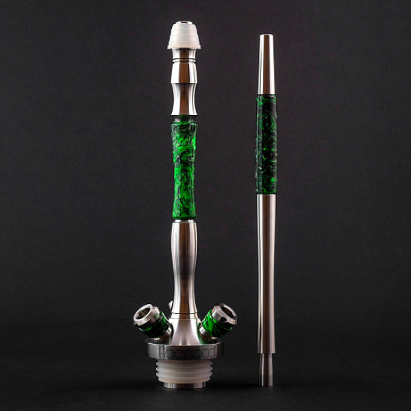 Кальян Union Hookah Fibonacci Акрил Зеленый 2  в Уфе