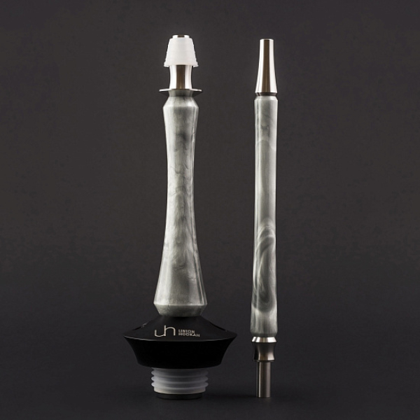 Кальян Union Hookah Sleek Акрил Серый  в Уфе