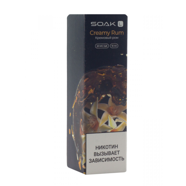 Жидкость Soak Creamy Rum 10 Мл 2 Мг в Уфе