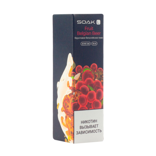 Жидкость Soak Fruit Belgian Beer 10 Мл 2 Мг в Уфе