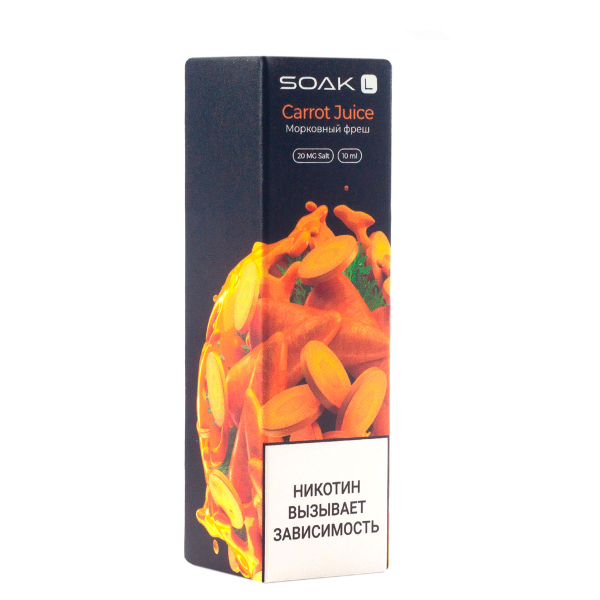 Жидкость Soak Carrot Juice 10 Мл 2 Мг в Уфе