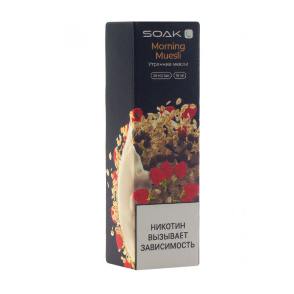 Жидкость Soak Morning Muesli 10 Мл 2 Мг в Уфе