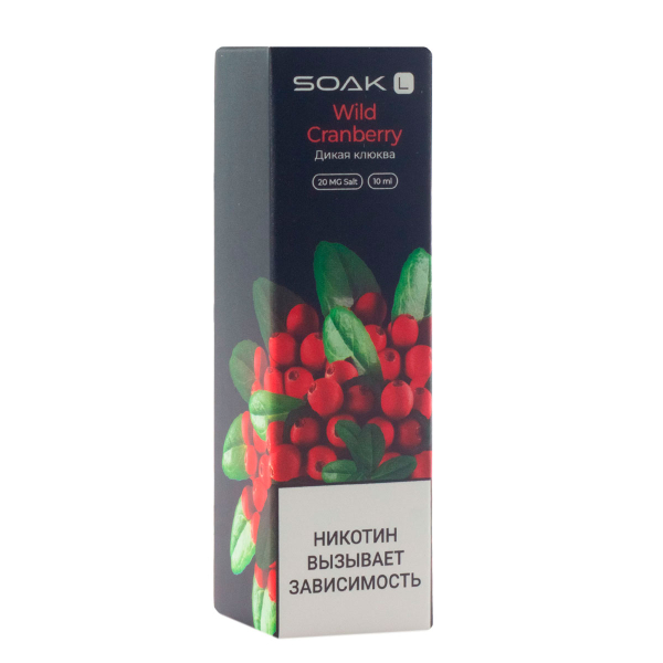 Жидкость Soak Wild Cranberry 10 Мл 2 Мг в Уфе