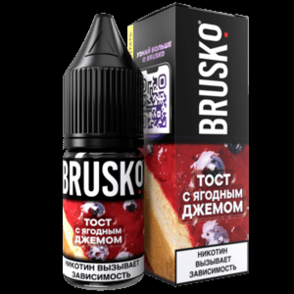Жидкость Brusko Salt Тост С Ягодным Джемом 10 Мл 2 Мг в Уфе