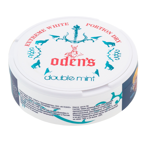 Жевательный табак Odens Double Mint 9 грамм в Уфе