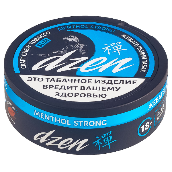 Жевательный табак Dzen Strong Slim Menthol 9 грамм в Уфе