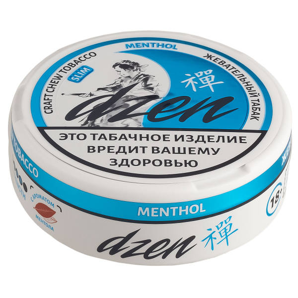 Жевательный табак Dzen Slim Menthol 9 грамм в Уфе