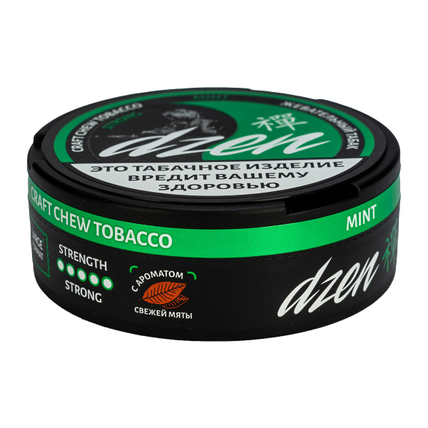 Жевательный табак Dzen Strong Mint 9 грамм в Уфе
