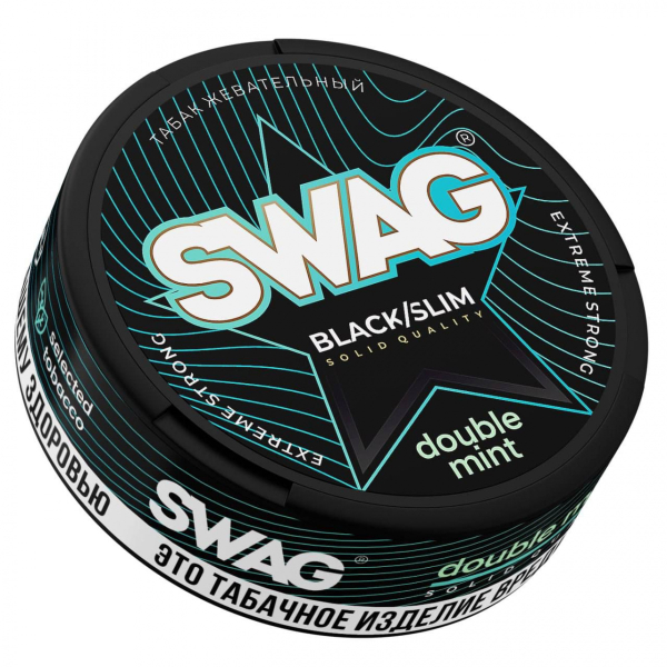 Жевательный табак Swag Strong Double Mint 10 грамм в Уфе