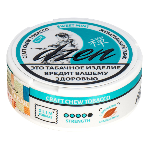 Жевательный табак Dzen Slim Sweet Mint 9 грамм в Уфе