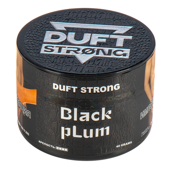 Табак Duft Strong Black Plum  40 грамм в Уфе