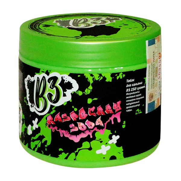Табак B3 Raspberry Soda  250 грамм в Уфе