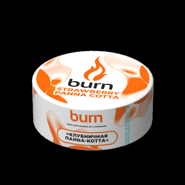 Табак Burn Strawberry Panna-Cotta  25 грамм в Уфе