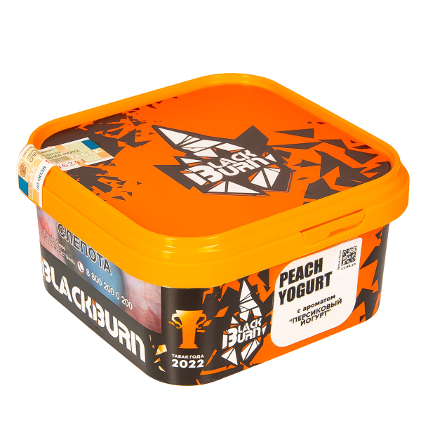 Табак Burn Black Peach Yogurt  200 грамм в Уфе