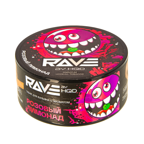 Табак Rave By Hqd Розовый Лимонад  25 грамм в Уфе