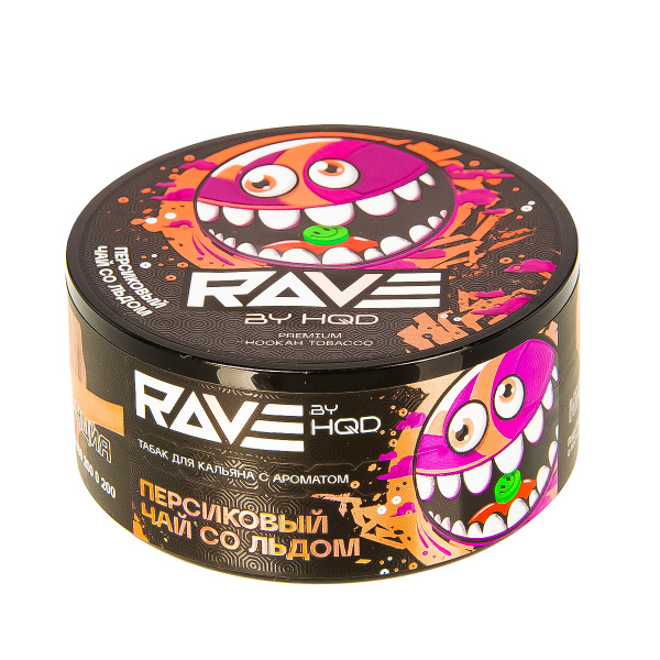 Табак Rave By Hqd Персиковый Чай Со Льдом  25 грамм в Уфе