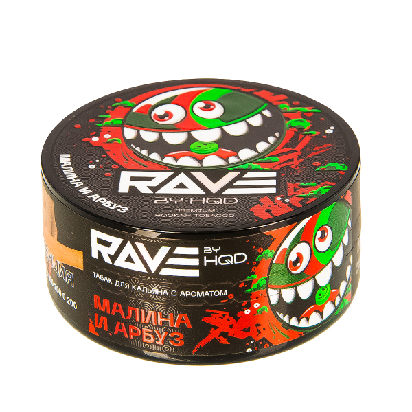 Табак Rave By Hqd Малина И Арбуз  25 грамм в Уфе