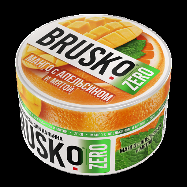 Смесь Brusko Манго С Апельсином И Мятой (Zero)  250 гр в Уфе